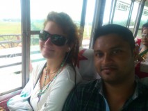 Riding back to Bogra
