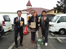 Hitchhiking from Yonago to Izumo